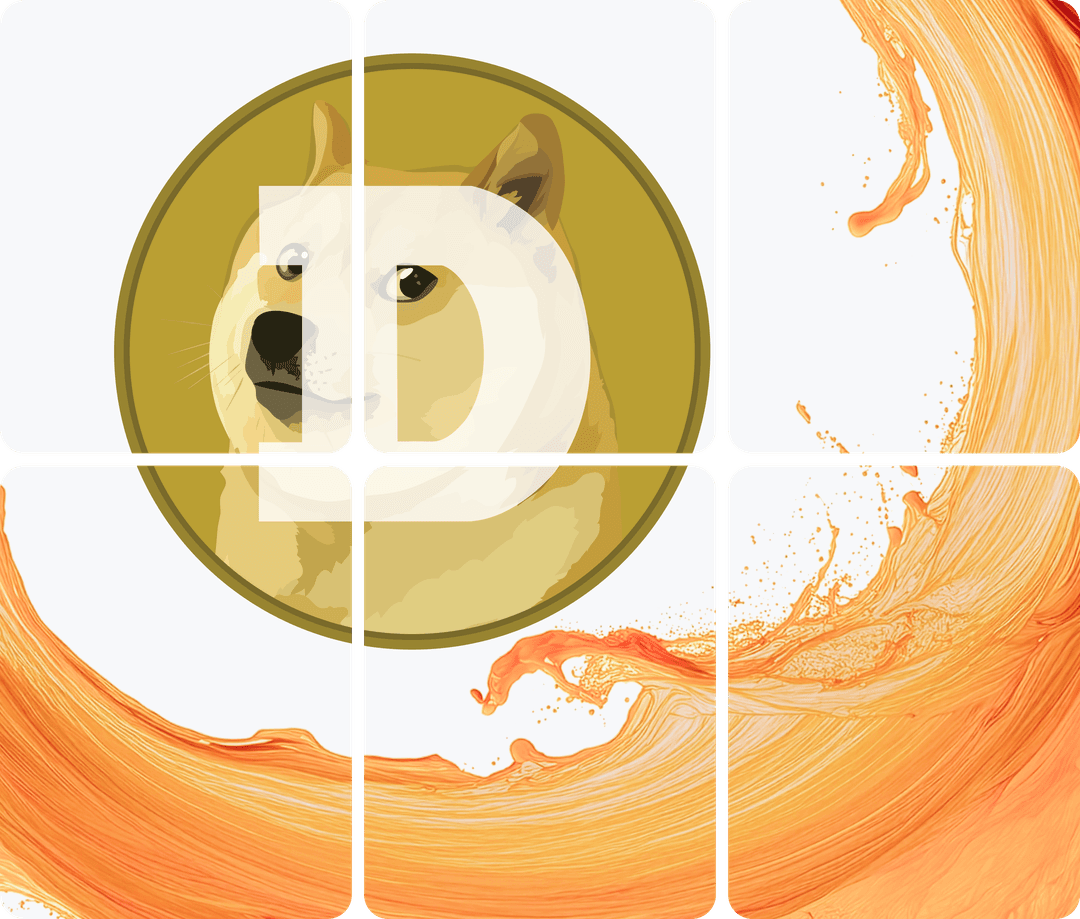 dogecoin network illustration
