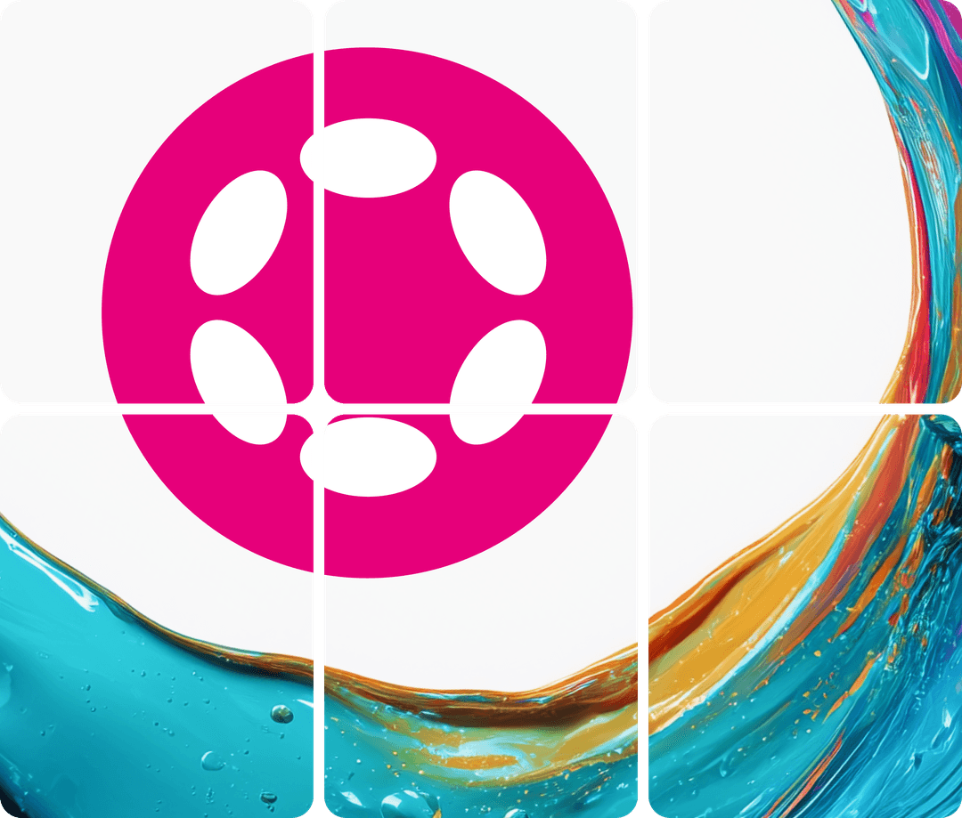 polkadot network illustration