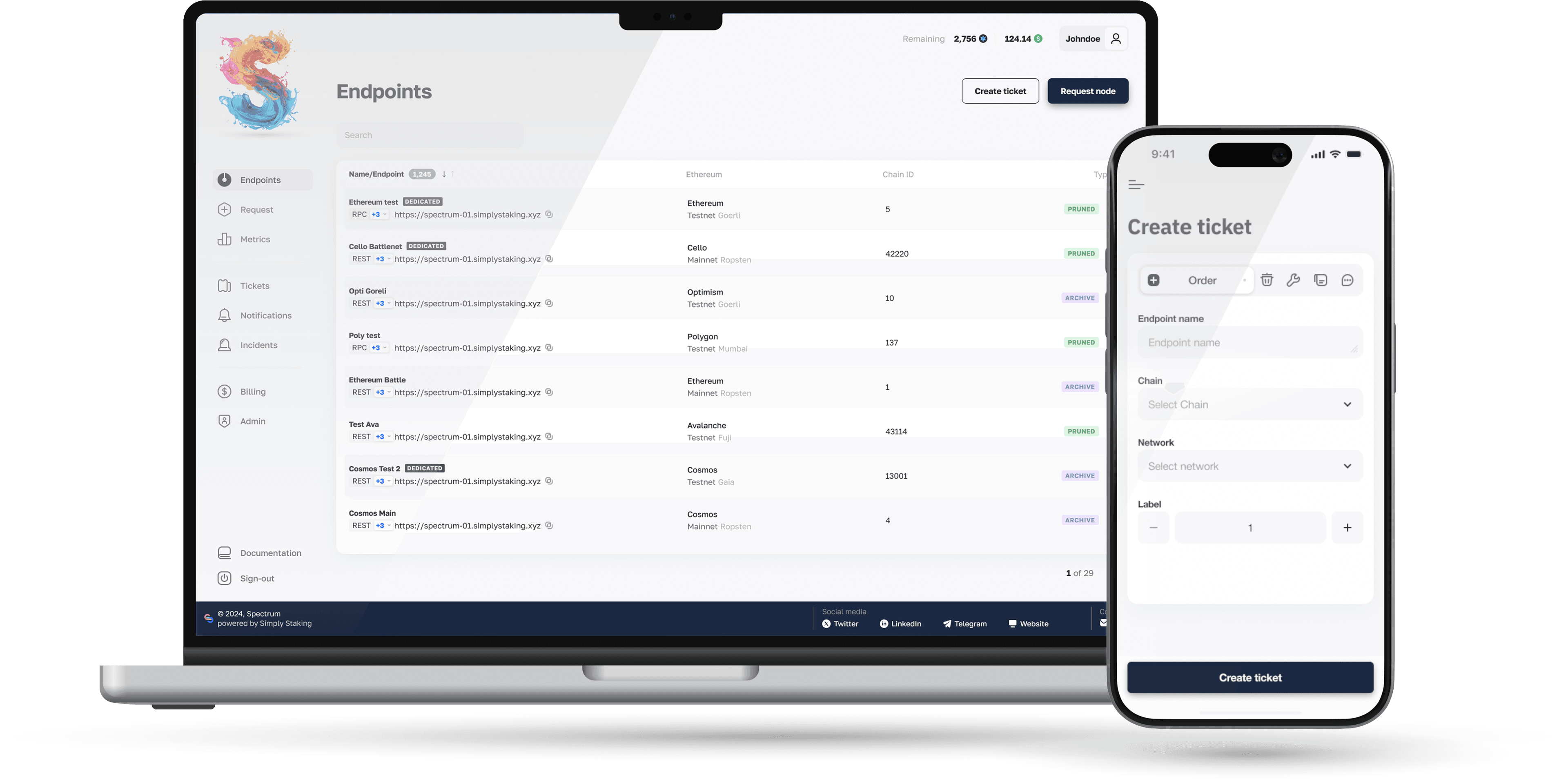 Dashboard Preview - Desktop