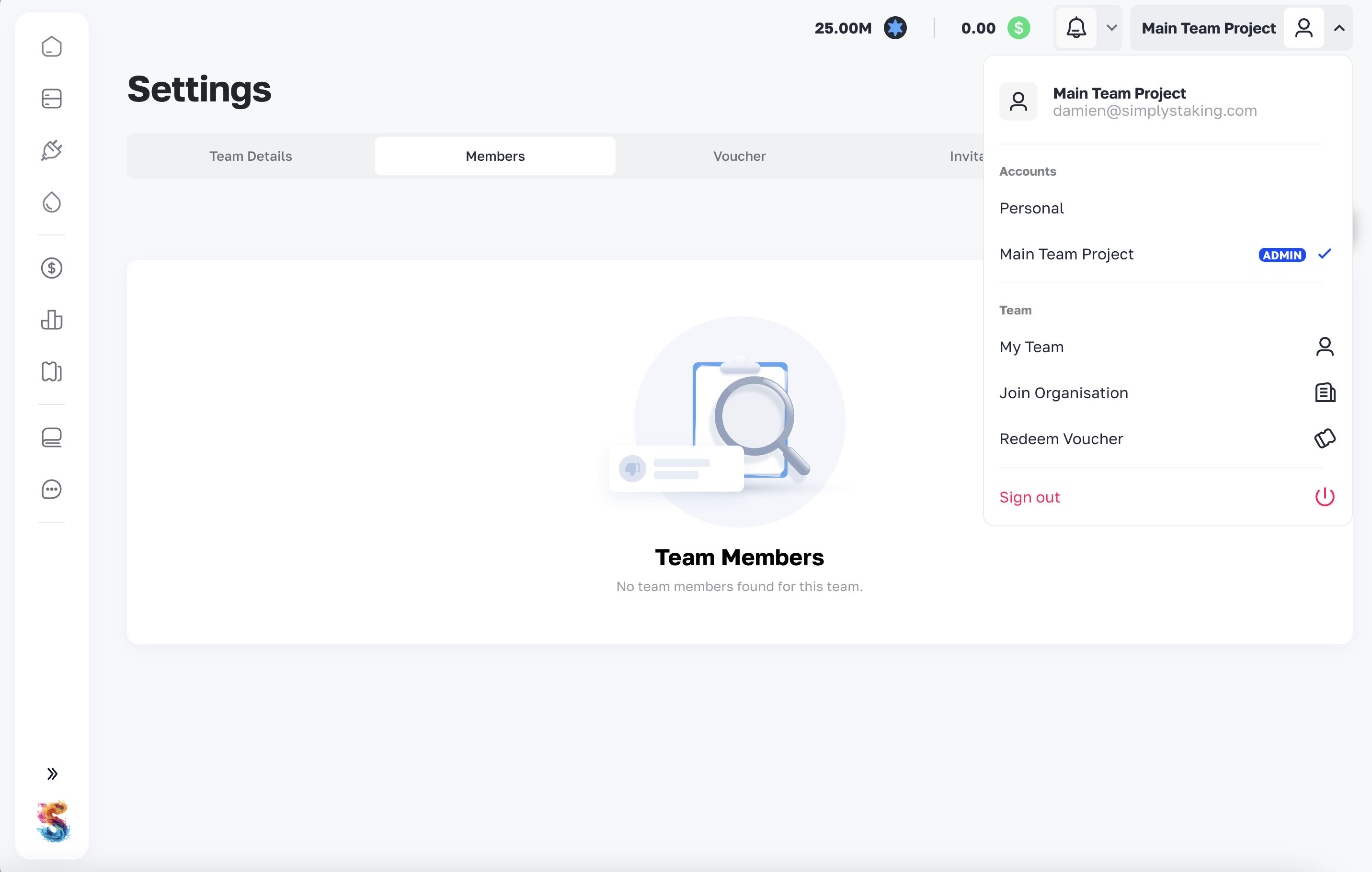 Team management
